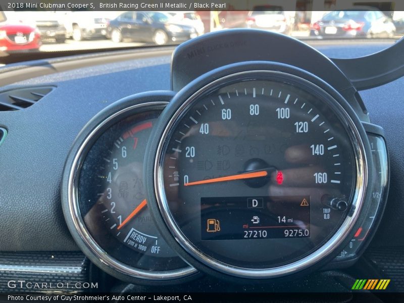 British Racing Green II Metallic / Black Pearl 2018 Mini Clubman Cooper S