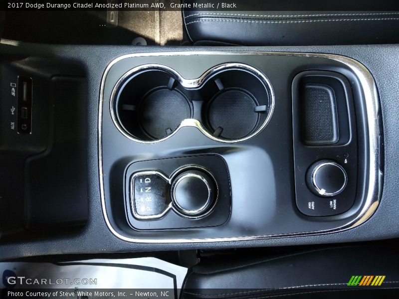 Granite Metallic / Black 2017 Dodge Durango Citadel Anodized Platinum AWD