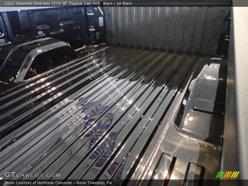 Black / Jet Black 2022 Chevrolet Silverado 1500 WT Regular Cab 4x4