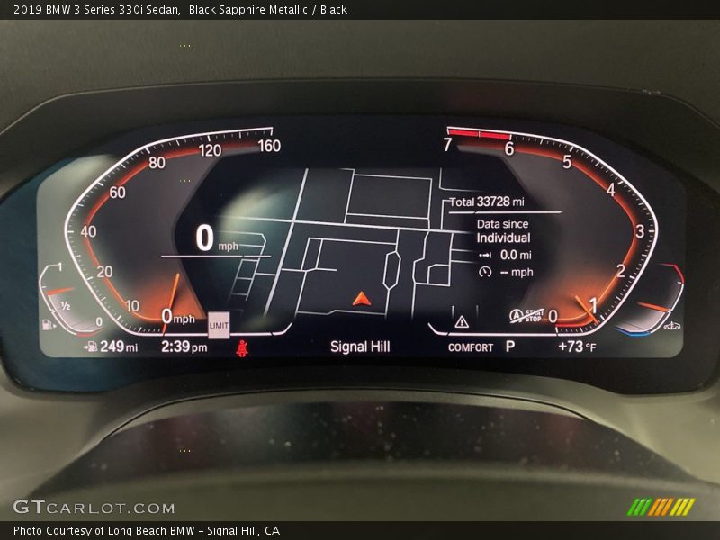 Black Sapphire Metallic / Black 2019 BMW 3 Series 330i Sedan