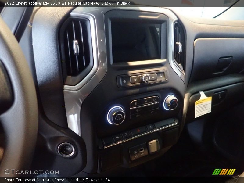 Black / Jet Black 2022 Chevrolet Silverado 1500 WT Regular Cab 4x4