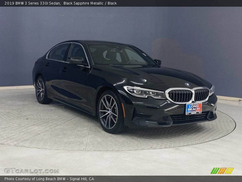 Black Sapphire Metallic / Black 2019 BMW 3 Series 330i Sedan