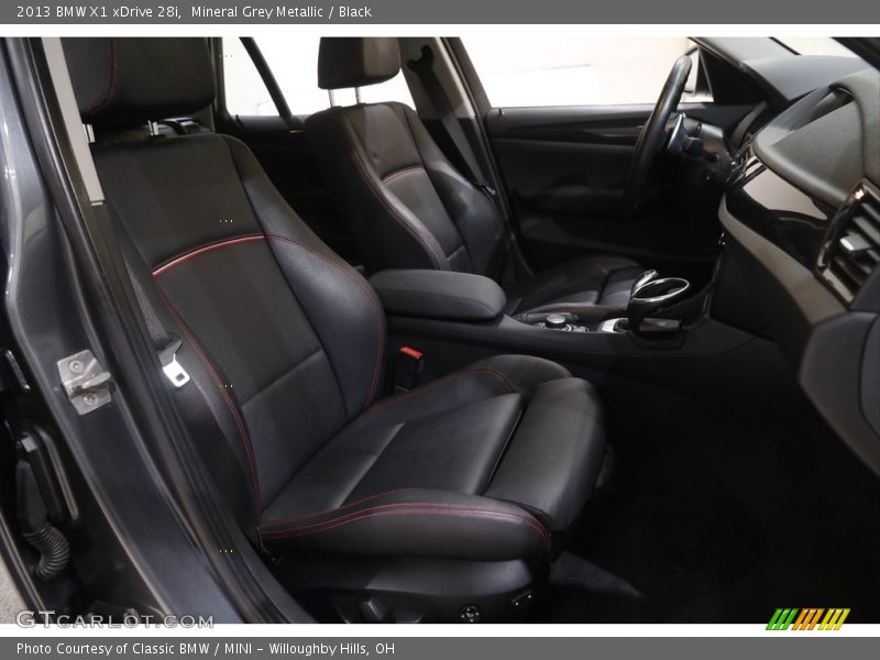 Mineral Grey Metallic / Black 2013 BMW X1 xDrive 28i