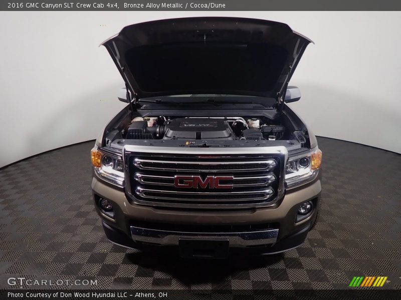 Bronze Alloy Metallic / Cocoa/Dune 2016 GMC Canyon SLT Crew Cab 4x4