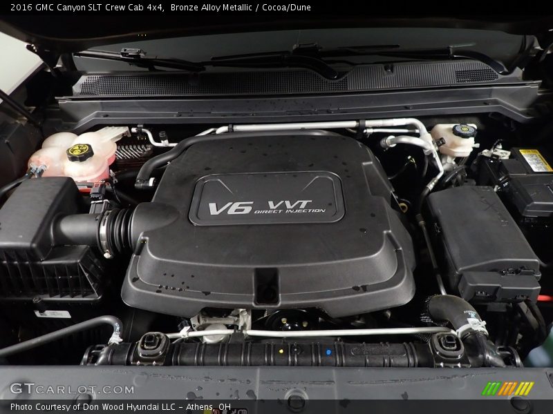 Bronze Alloy Metallic / Cocoa/Dune 2016 GMC Canyon SLT Crew Cab 4x4