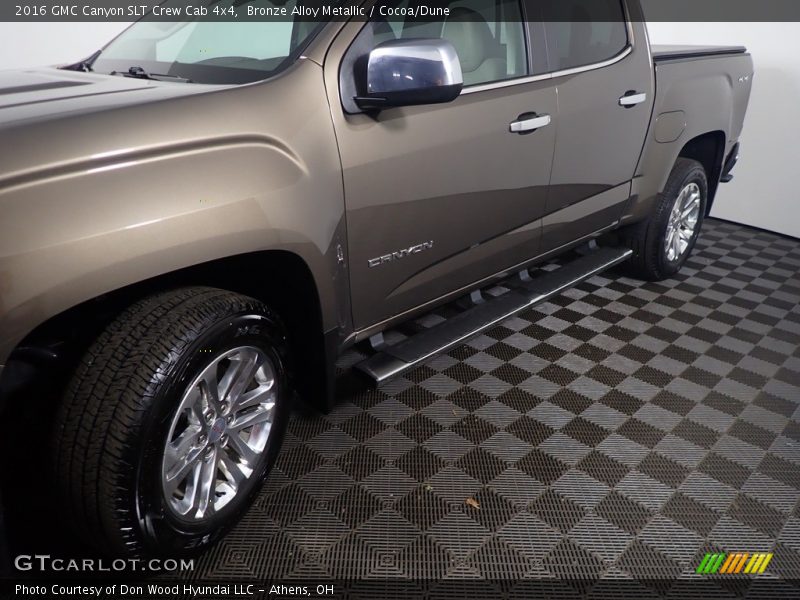 Bronze Alloy Metallic / Cocoa/Dune 2016 GMC Canyon SLT Crew Cab 4x4