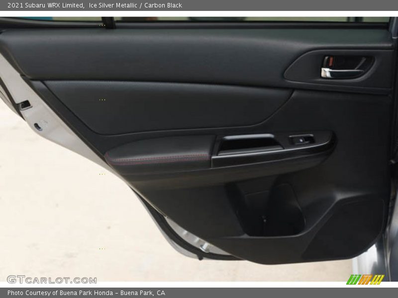 Door Panel of 2021 WRX Limited