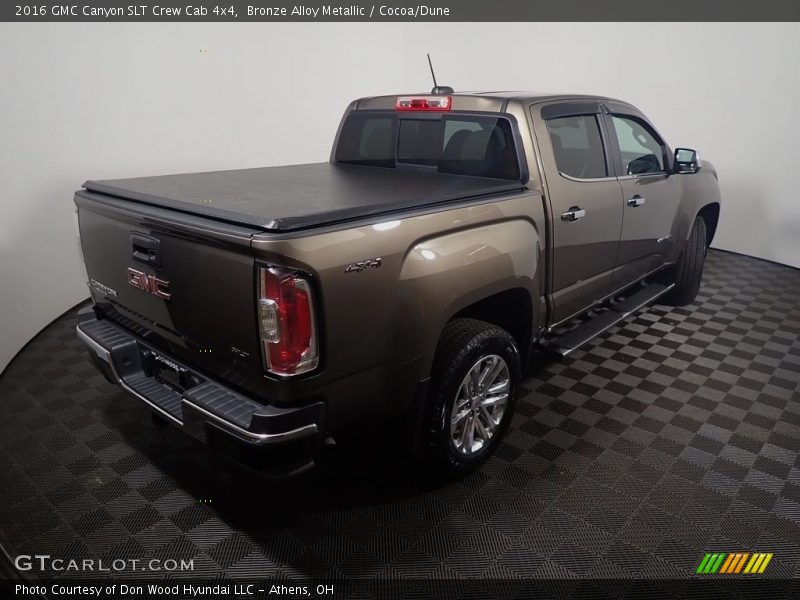 Bronze Alloy Metallic / Cocoa/Dune 2016 GMC Canyon SLT Crew Cab 4x4