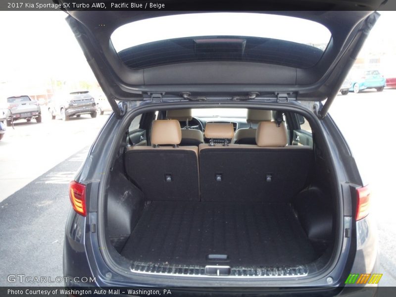  2017 Sportage SX Turbo AWD Trunk