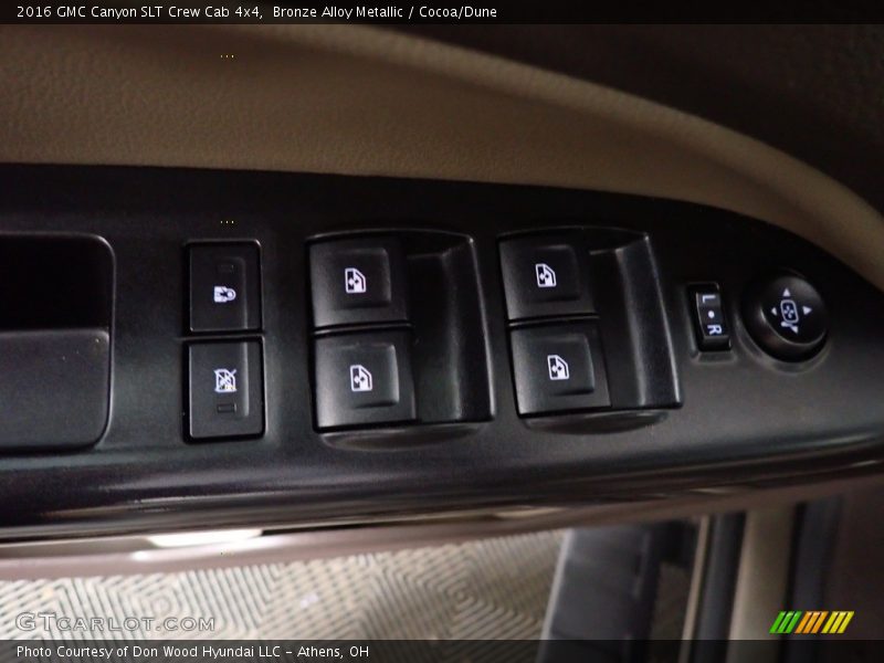 Bronze Alloy Metallic / Cocoa/Dune 2016 GMC Canyon SLT Crew Cab 4x4
