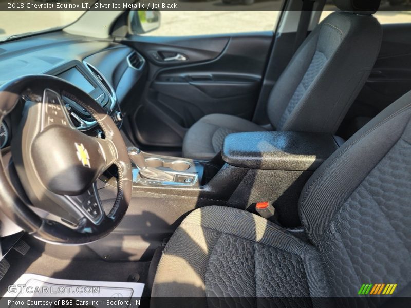 Silver Ice Metallic / Jet Black 2018 Chevrolet Equinox LT