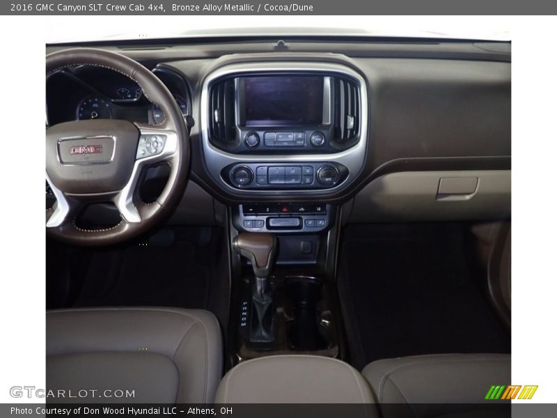 Bronze Alloy Metallic / Cocoa/Dune 2016 GMC Canyon SLT Crew Cab 4x4