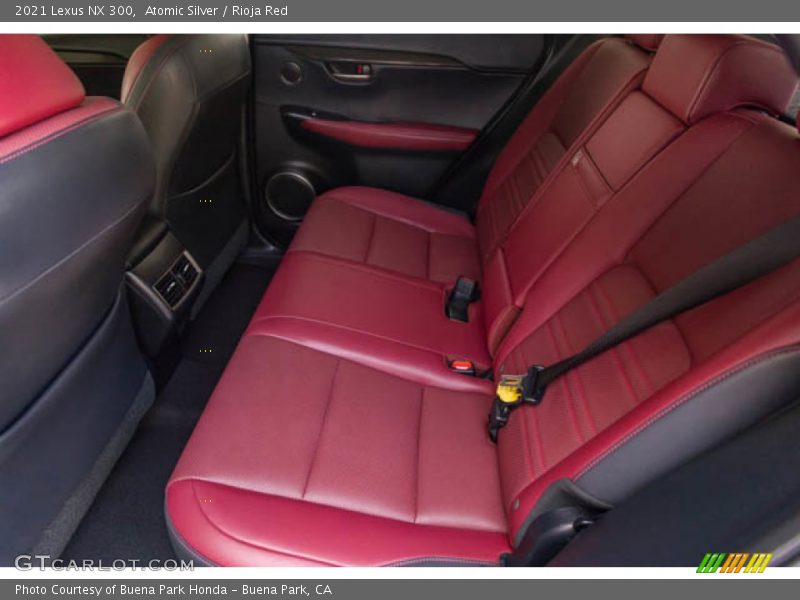 Atomic Silver / Rioja Red 2021 Lexus NX 300