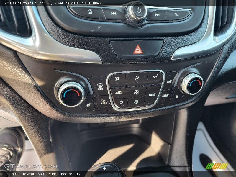 Silver Ice Metallic / Jet Black 2018 Chevrolet Equinox LT