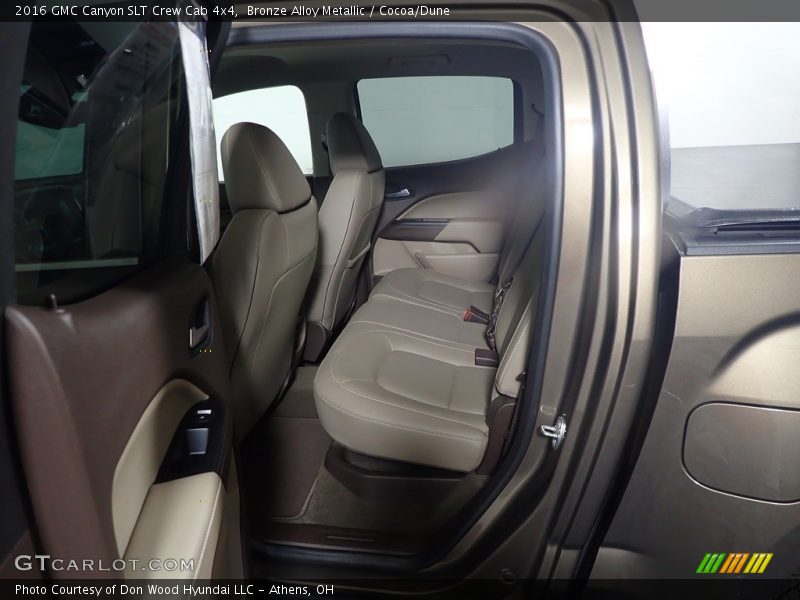 Bronze Alloy Metallic / Cocoa/Dune 2016 GMC Canyon SLT Crew Cab 4x4