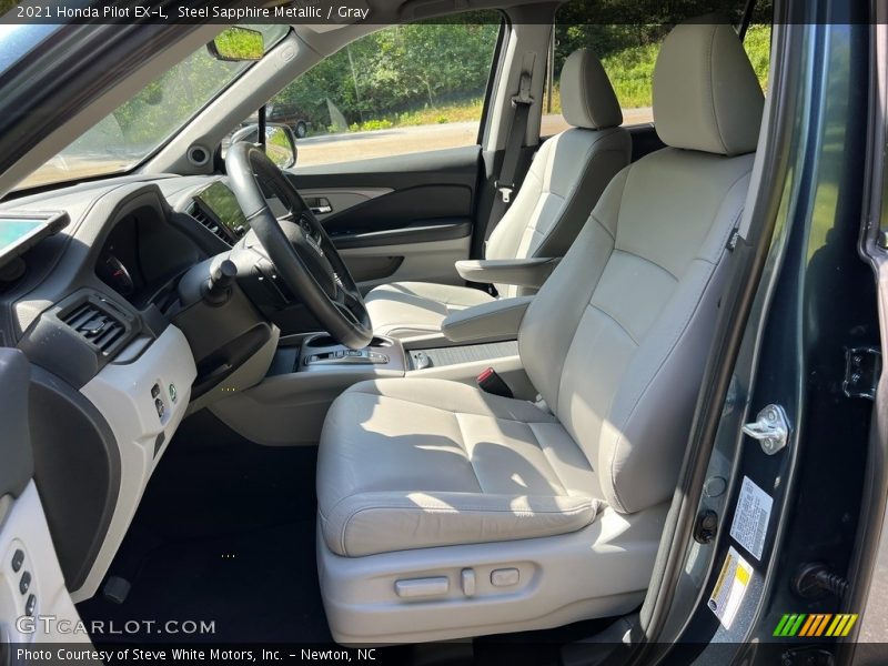 Front Seat of 2021 Pilot EX-L