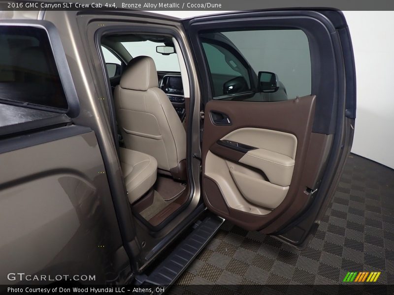 Bronze Alloy Metallic / Cocoa/Dune 2016 GMC Canyon SLT Crew Cab 4x4