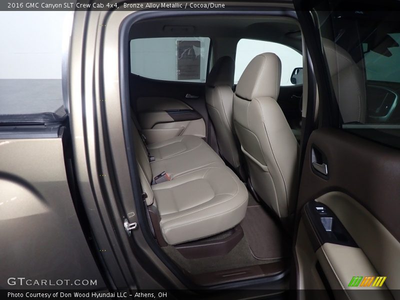Bronze Alloy Metallic / Cocoa/Dune 2016 GMC Canyon SLT Crew Cab 4x4