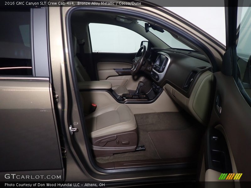 Bronze Alloy Metallic / Cocoa/Dune 2016 GMC Canyon SLT Crew Cab 4x4
