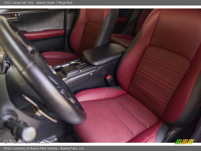 Atomic Silver / Rioja Red 2021 Lexus NX 300