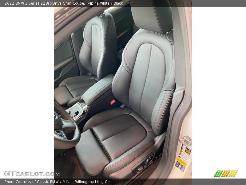 Alpine White / Black 2022 BMW 2 Series 228i xDrive Gran Coupe