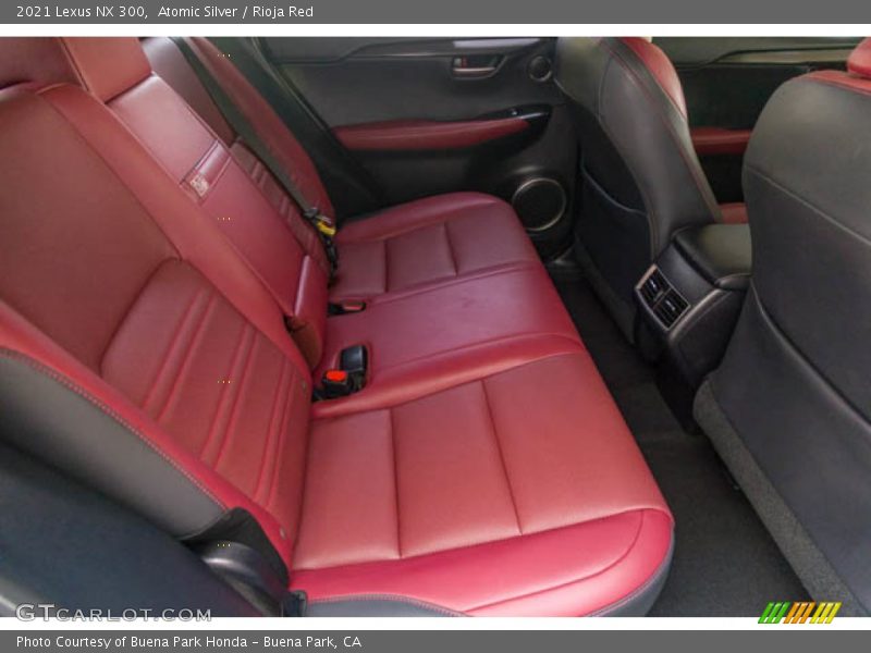 Atomic Silver / Rioja Red 2021 Lexus NX 300