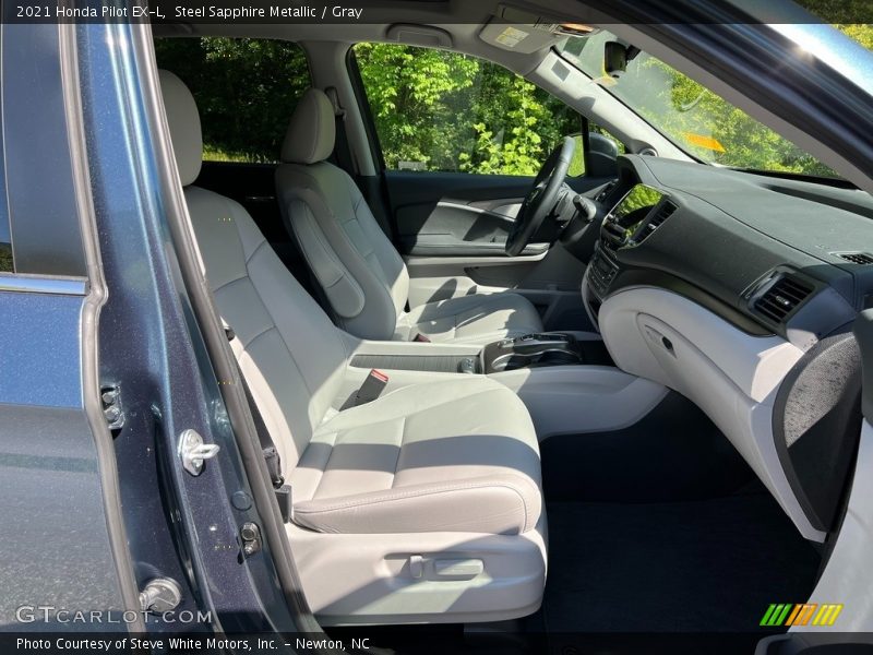 Front Seat of 2021 Pilot EX-L