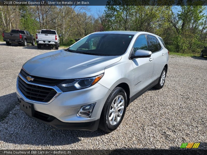 Silver Ice Metallic / Jet Black 2018 Chevrolet Equinox LT