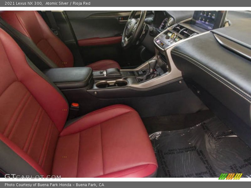 Front Seat of 2021 NX 300