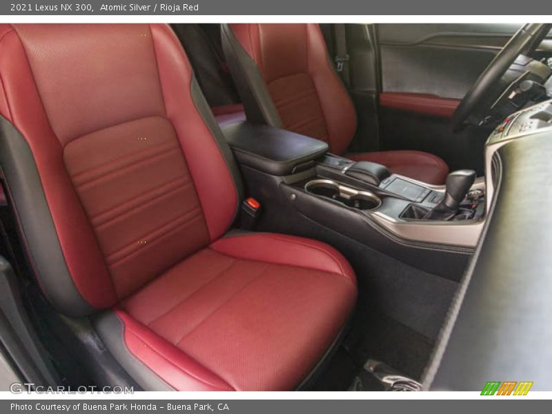 Front Seat of 2021 NX 300