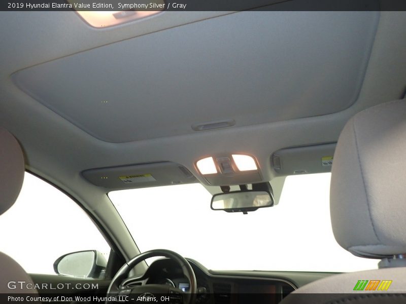 Symphony Silver / Gray 2019 Hyundai Elantra Value Edition