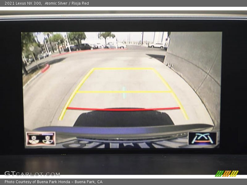 Atomic Silver / Rioja Red 2021 Lexus NX 300