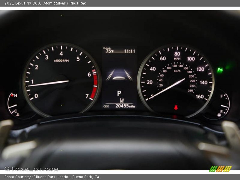  2021 NX 300 300 Gauges