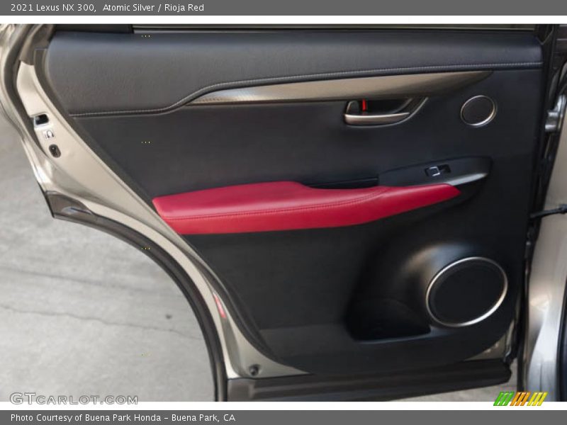 Atomic Silver / Rioja Red 2021 Lexus NX 300