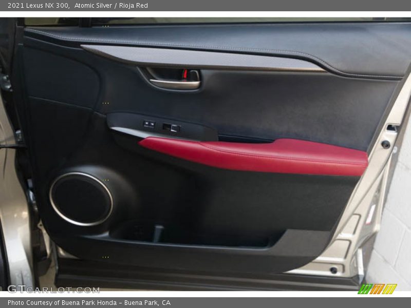 Atomic Silver / Rioja Red 2021 Lexus NX 300