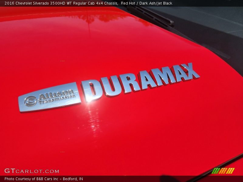  2016 Silverado 3500HD WT Regular Cab 4x4 Chassis Logo