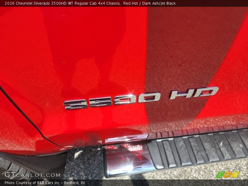  2016 Silverado 3500HD WT Regular Cab 4x4 Chassis Logo