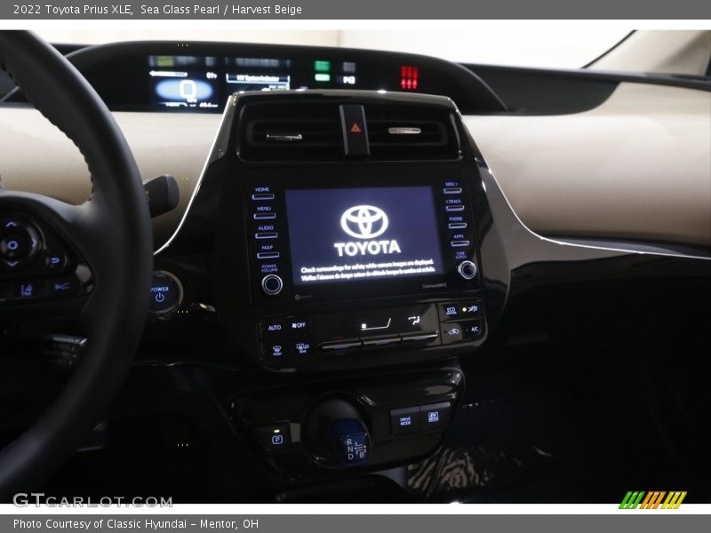 Controls of 2022 Prius XLE
