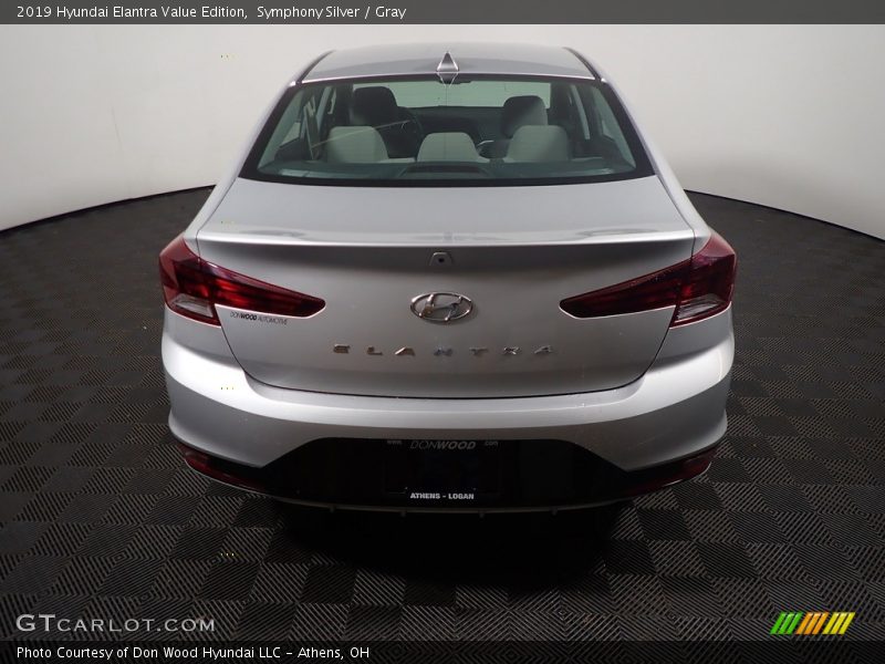 Symphony Silver / Gray 2019 Hyundai Elantra Value Edition