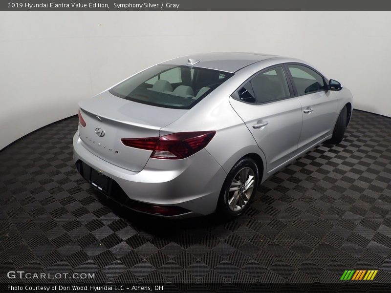 Symphony Silver / Gray 2019 Hyundai Elantra Value Edition