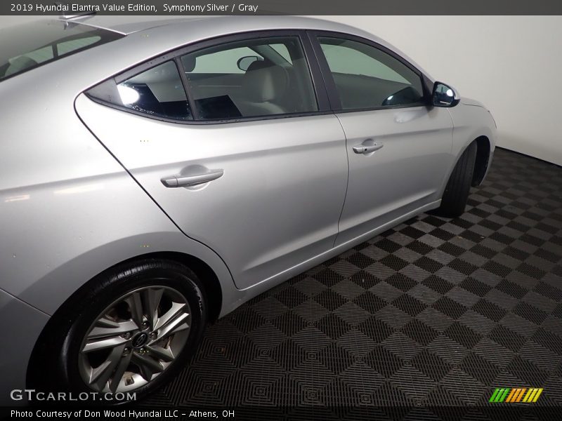 Symphony Silver / Gray 2019 Hyundai Elantra Value Edition
