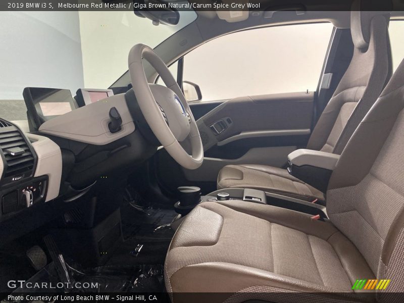 Front Seat of 2019 i3 S