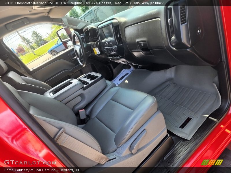 Red Hot / Dark Ash/Jet Black 2016 Chevrolet Silverado 3500HD WT Regular Cab 4x4 Chassis