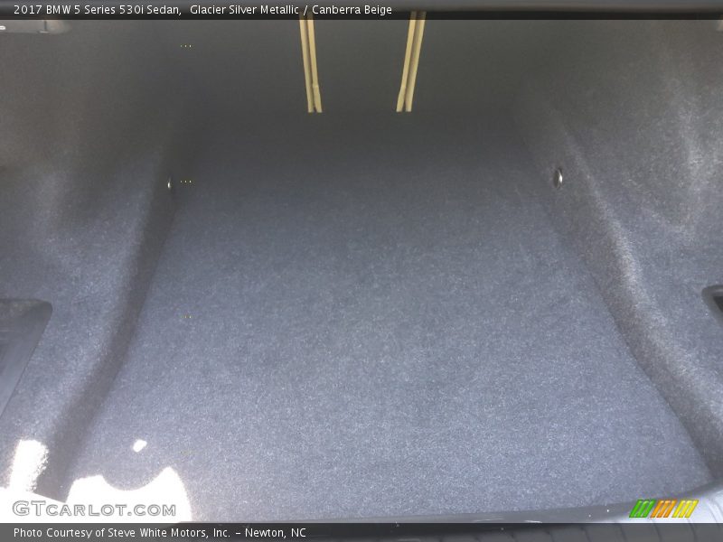 Glacier Silver Metallic / Canberra Beige 2017 BMW 5 Series 530i Sedan