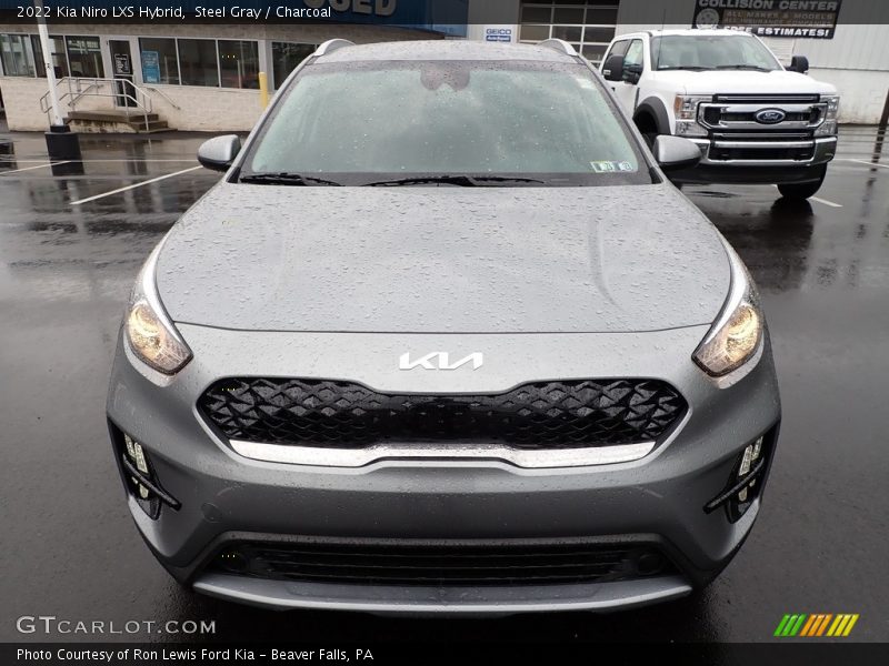 Steel Gray / Charcoal 2022 Kia Niro LXS Hybrid