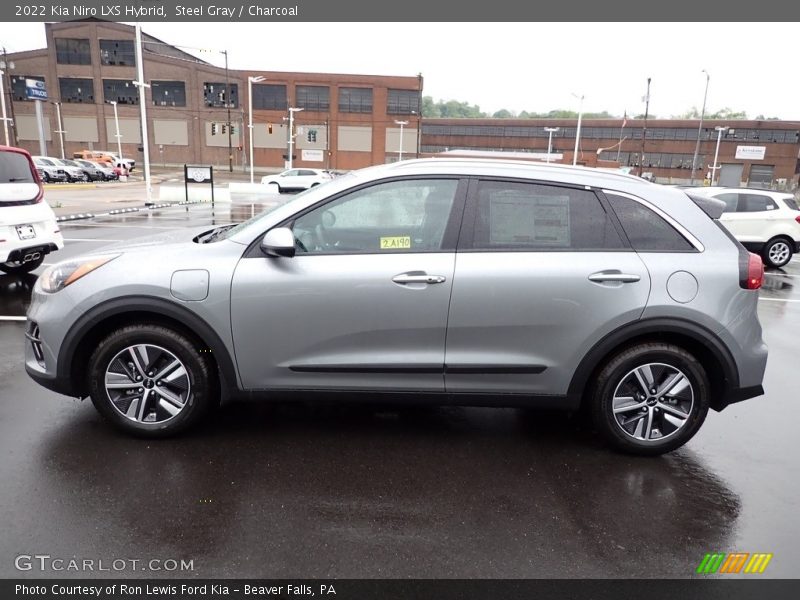 Steel Gray / Charcoal 2022 Kia Niro LXS Hybrid