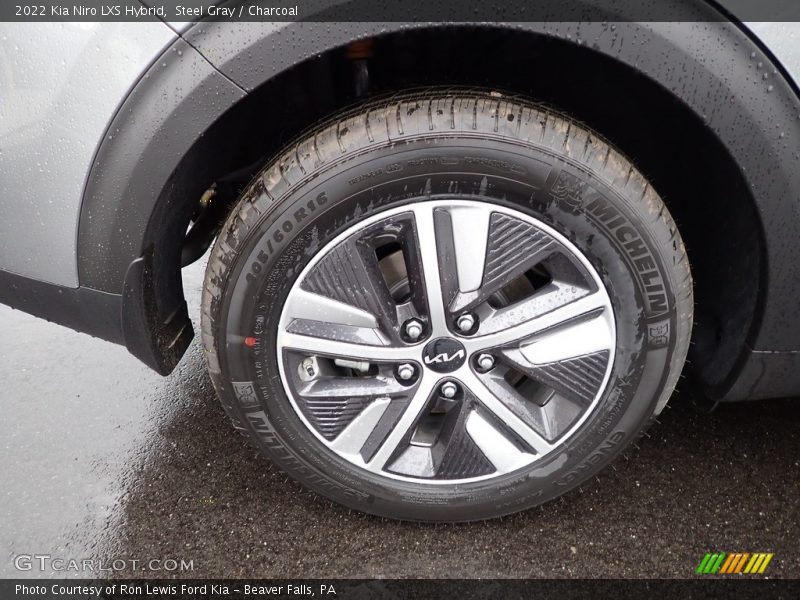 Steel Gray / Charcoal 2022 Kia Niro LXS Hybrid