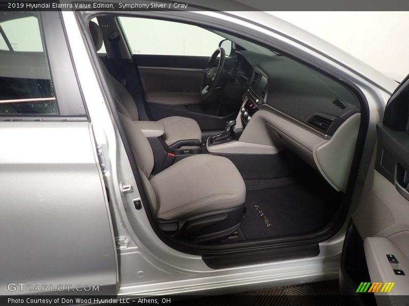 Symphony Silver / Gray 2019 Hyundai Elantra Value Edition