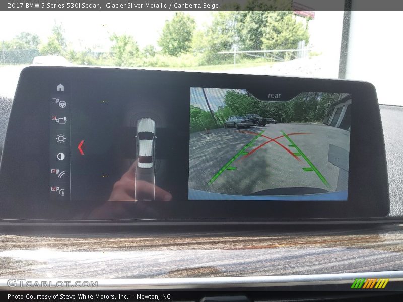 Glacier Silver Metallic / Canberra Beige 2017 BMW 5 Series 530i Sedan