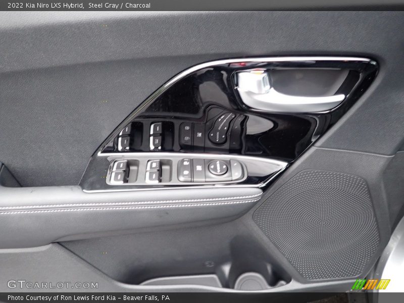 Steel Gray / Charcoal 2022 Kia Niro LXS Hybrid